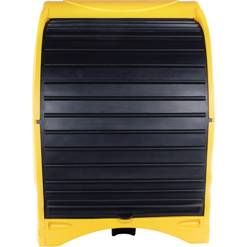 Zenith Safety Products SHO253 4-Drum Hard Cover Spill Pallet, 68.11" L x 61.61" W x 83.07" H, 1433 lbs. Load Capacity