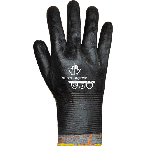 Superior Glove Works Ltd. S21TXFC-9 Dexterity Pro Gloves, Size 9, 21 Gauge, Foam Nitrile Coated, TenActiv Shell, ASTM ANSI Level A9