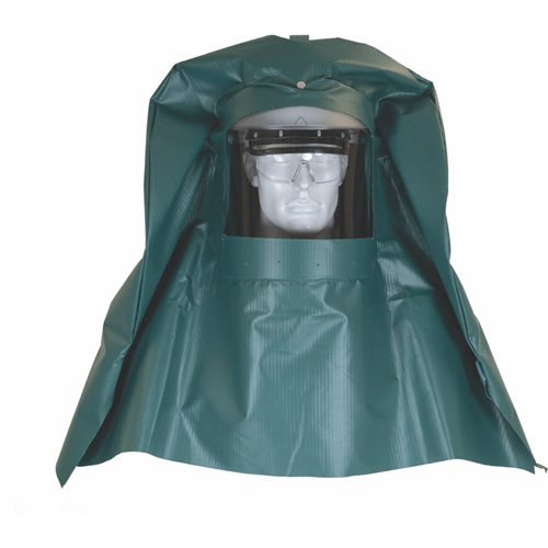 Oberon CS8AFC Chemical Splash Hood & Hard Cap with Chemical Resistant Face Shield