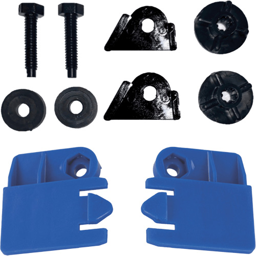 Oberon SF4000 Jeu d'adaptateurs A4 bleu pour casques &agrave; fentes