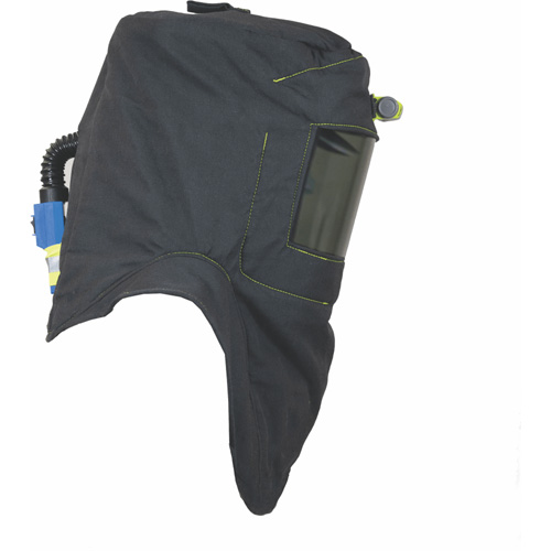 Oberon TCG40-CC+HVSL Cagoule de protection contre l'arc &eacute;lectrique TCG, Noir, 40 cal/cm², ANSI Z87.1/ASTM F1506/ASTM F1959/ASTM F2178/R&eacute;pond ou surpasse la norme CSA Z462/NFPA 70E, 4 Arc &eacute;lectrique EPI cat&eacute;gorie niveau