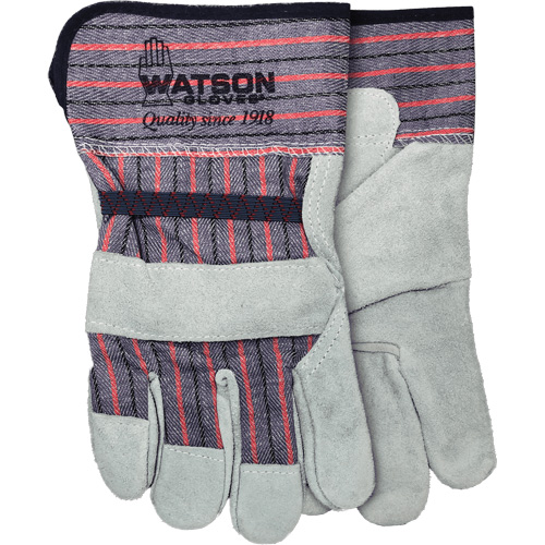 Watson Gloves 104X Gants Guard'n Duty, Taille unique, Paume en Cuir de vache refendu