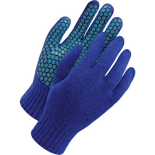 Bob Dale Gloves 80-9-2010-L Gants en laine Deny avec prise en PVC, Taille Grand