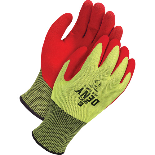 Bob Dale Gloves 99-9-3360-6 Deny&reg; Lined Cut-Resistant Touchscreen Gloves, Size 6, 18 Gauge, Foam Nitrile Coated, HPPE Shell, ASTM ANSI Level A6