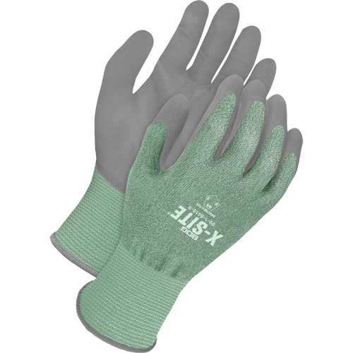 Bob Dale Gloves 99-1-5418-10 Gants enduits r&eacute;sistants &agrave; la coupe pour &eacute;cran tacticle X-Site, Taille 10, Calibre 18, Rev&ecirc;tement Polyur&eacute;thane, Enveloppe en PEHP, ASTM ANSI niveau A4