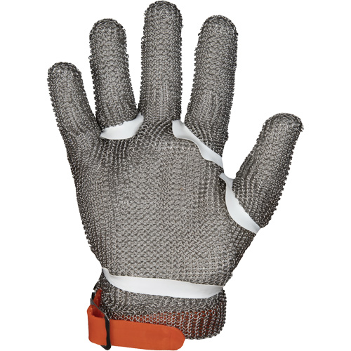 Superior Glove Works Ltd. MMG-XS MMG Food Safe Metal Chainmail Gloves, Size X-Small, Stainless Steel Shell, ASTM ANSI Level A9