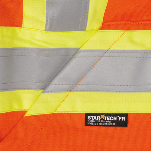 Pioneer V2571450-XS Heavyweight Safety Hoodie, Women's, X-Small, High Visibility Orange