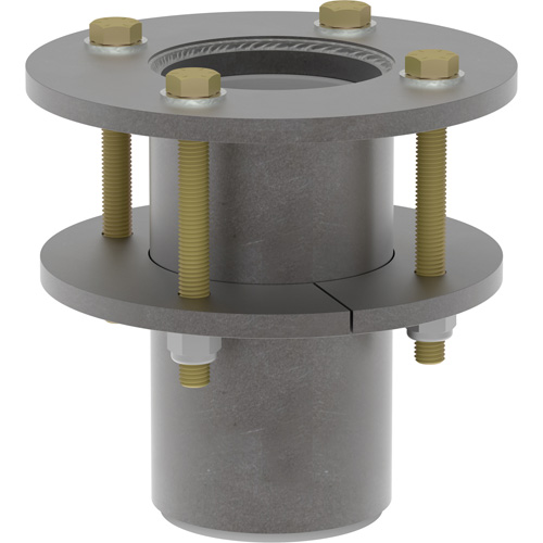 3M 8000100 DBI-SALA&reg; Confined Space Deck Mount Base, Stainless Steel