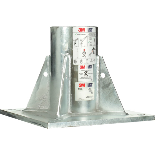 3M 8000095 DBI-SALA&reg; Confined Space Floor Mount Base, Galvanized