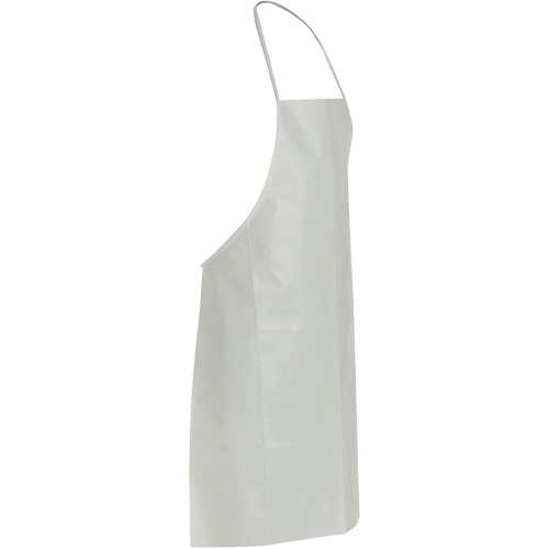 Dupont Personal Protection NB273BWH00010000 Bib Apron, ProShield&reg; 50, White, 28" W x 36" L