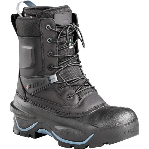 Baffin Technology 059781207887 Bottes de s&eacute;curit&eacute; Ice Crew pour hommes, Cuir, Semelle R&eacute;sistant aux perforations, Pointure 8