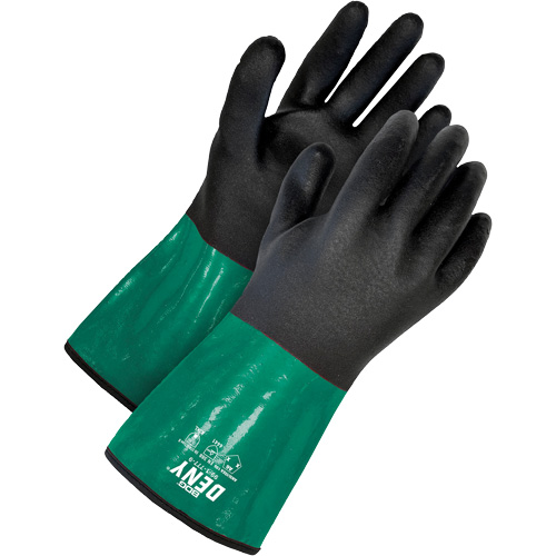 Bob Dale Gloves 99-1-777-8 Chemical-Resistant Gloves with Cut-Resistant Lining, Size 8/Medium, 12" L, PVC