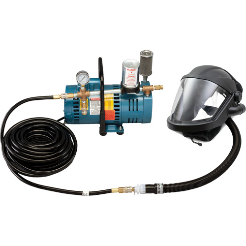 Walter Surface Technologies 9254-01 1-Worker MAXSHIELD&reg; Supplied Air Shield System