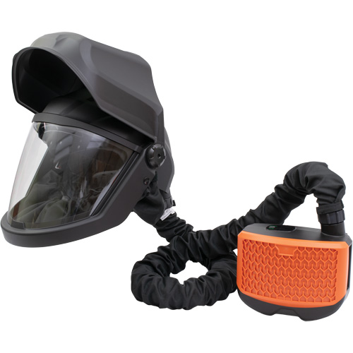 Walter Technologies Pour Surface AP1K-D-X90VX Visi&egrave;re rabattable PEAKAIR DEFENDER & ensemble de souffleur X90VX, Respirateur &agrave; masque/Masque de soudage, Pile Lithium-ion