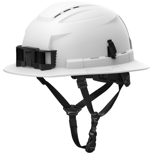 Milwaukee 48-73-1540 BOLT 4-Point Full Brim Safety Helmet, Ratchet Suspension, CSA Type 2