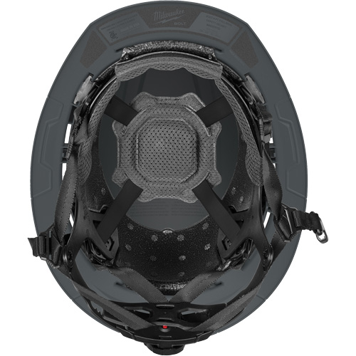 Milwaukee 48-73-1555 BOLT 4-Point Full Brim Safety Helmet, Ratchet Suspension, CSA Type 2