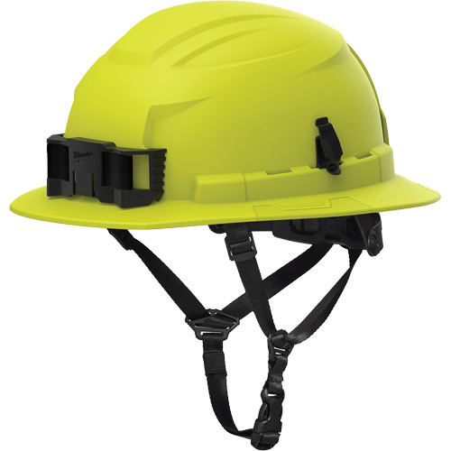 Milwaukee 48-73-1557 Casque de s&eacute;curit&eacute; &agrave; bord complet BOLT, R&eacute;pond aux normes CSA type 2, Suspension Rochet, Non ventil&eacute;