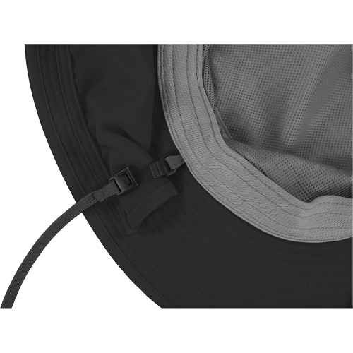 Ergodyne 12725 Chill-Its 8934 Ranger Hat with Neck Shade, Small/Medium, Black