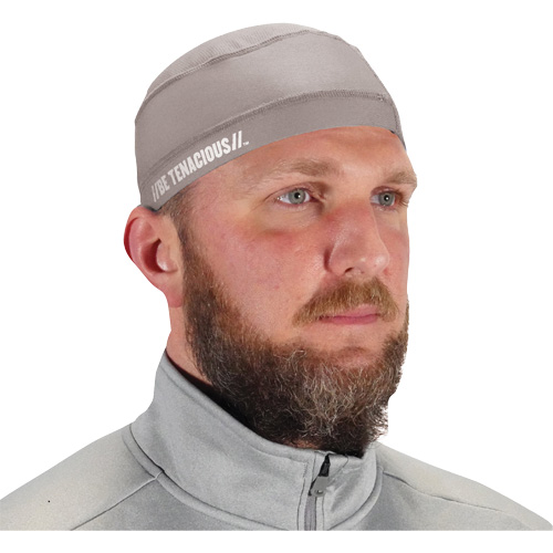 Ergodyne 12708 Chill-Its 6632 Performance Knit Cooling Skull Cap, Grey