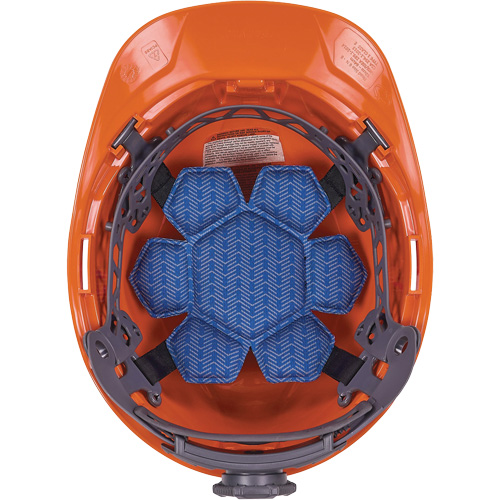 Ergodyne 12448 Coussin sup&eacute;rieur de refroidissement pour casque de s&eacute;curit&eacute; Chill-Its 6612 &agrave; &eacute;vacuation de lhumidit&eacute;