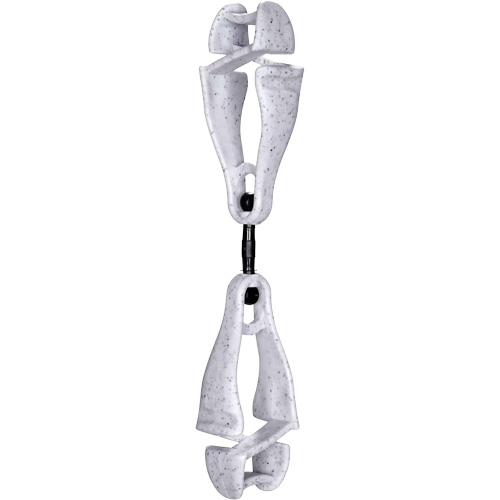 Ergodyne 19415 Squids 3420 Swiveling Glove Clip Holder with Dual Clips
