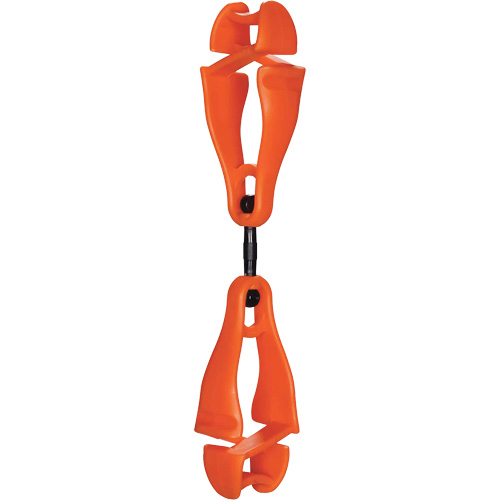 Ergodyne 19418 Support pivotant Squids 3420 &agrave; deux pinces pour gants