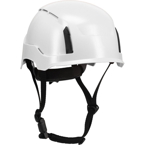 PIP Global Safety HP1242RV-01 North&reg; RZRBack Industrial Climbing Helmet, Meets CSA Type 2, Ratchet Suspension, Vented