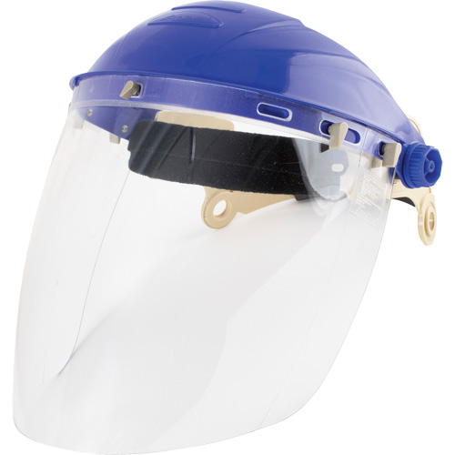 Walter Surface Technologies BG1-2CL Faceshield with Browguard, Polypropylene