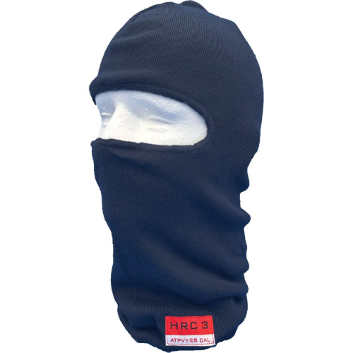  SHQ042 Passe-montagne en tricot FR/AR Atlas Thermax, Acrylique/Coton, Bleu