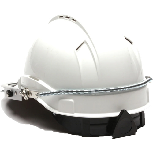 Pyramex HHAA Aluminum Cap Style Adapter, None (Hardhat Attachment) Suspension