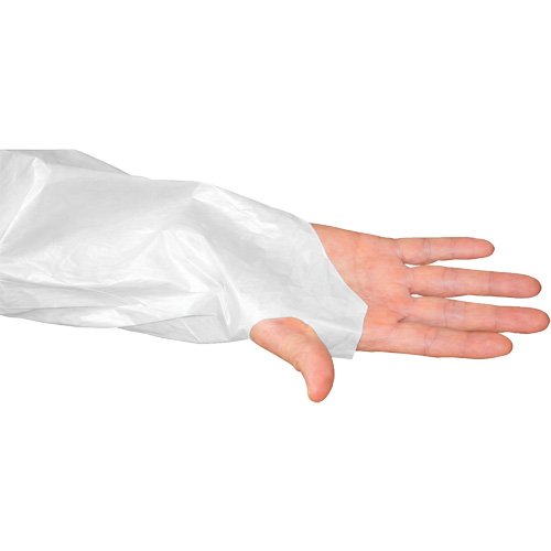 Ronco 31-100 Blouse CoverMe avec passe-pouces, Taille unique, Blanc, Poly&eacute;thyl&egrave;ne