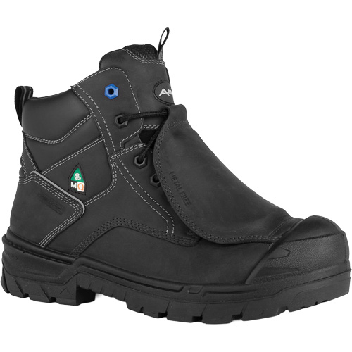  SHQ455 Bottes de travail G3g de 6" avec protecteur m&eacute;tatarsien &agrave; l'ext&eacute;rieur, Cuir, Taille 15, Imperm&eacute;able