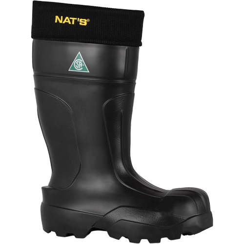  SHQ509 Waterproof Work Boots, EVA, Steel Toe, Size 11, Impermeable