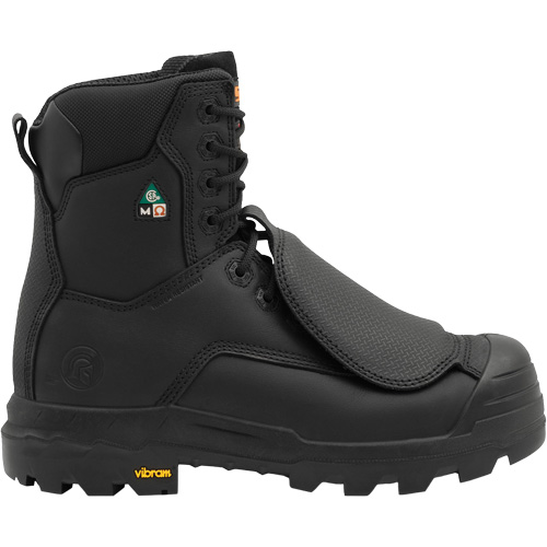  SHQ552 Bottes de travail Vulcan avec protecteur m&eacute;tatarsien &agrave; l'ext&eacute;rieur, Cuir, Taille 14, Imperm&eacute;able