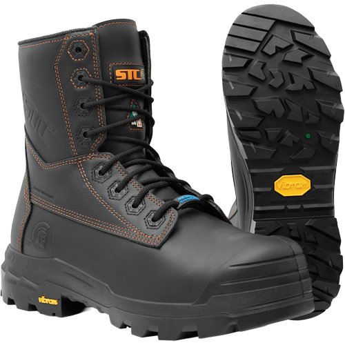  SHQ562 Bottes de travail Metpro Flex avec protecteur m&eacute;tatarsien, Cuir, Taille 10-1/2, Imperm&eacute;able