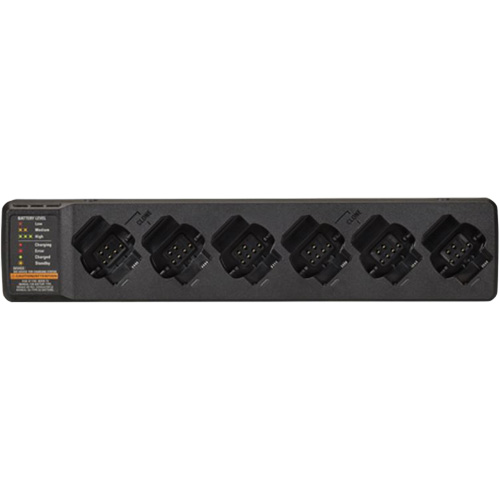 Motorola PMPN4589A 6-Pocket Multi-Unit Charger for Curve Two-Way Radio