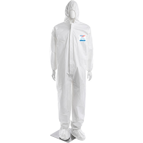 Ronco 40-551B-5XL Combinaison XP1800 CoverMe, 5T-Grand, Blanc, Micropore