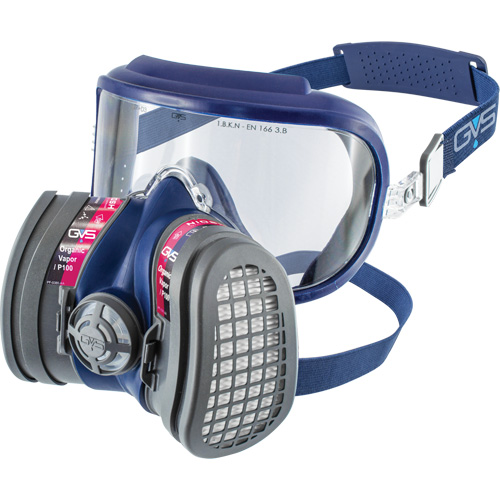GVS SPR659 Respirateur &agrave; profil bas Elipse Integra OV-P100 NIOSH avec filtres de rechange, &eacute;lastom&egrave;re/Thermoplastique, Petit/Moyen