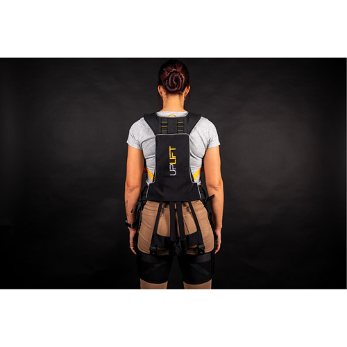 Mawashi 02-10-2112-00-S-01-06 Exosquelette UPLIFT Lite avec rallonge de courroie, Grandeur de 4'2" - 6'2"