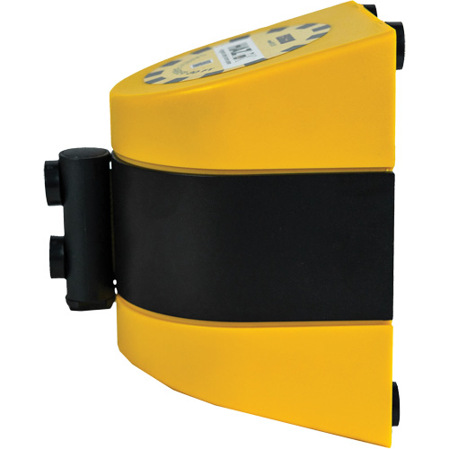 Esco 50185 Syst&egrave;me de barri&egrave;re de s&eacute;curit&eacute; HAZLOK, Plastique, Fixation magn&eacute;tique, 30', Ruban Noir et jaune