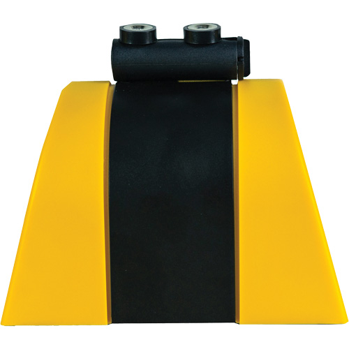 Esco 50185 Syst&egrave;me de barri&egrave;re de s&eacute;curit&eacute; HAZLOK, Plastique, Fixation magn&eacute;tique, 30', Ruban Noir et jaune