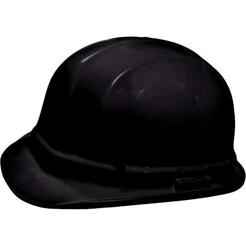 Dentec 14LIDCR2-BLK LIDGUARD&reg; Cap Style Hardhat, Meets CSA Type 2, Ratchet Suspension, Non-Vented