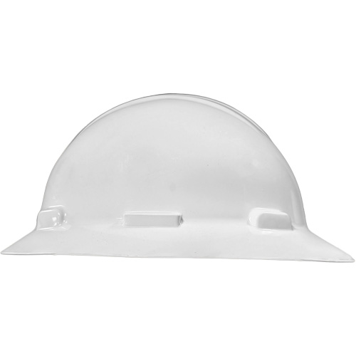 Dentec 14LIDFR1-WHT Casque &agrave; bordure compl&egrave;te LIDGUARD, R&eacute;pond aux normes CSA type 1, Suspension Rochet, Ventil&eacute;