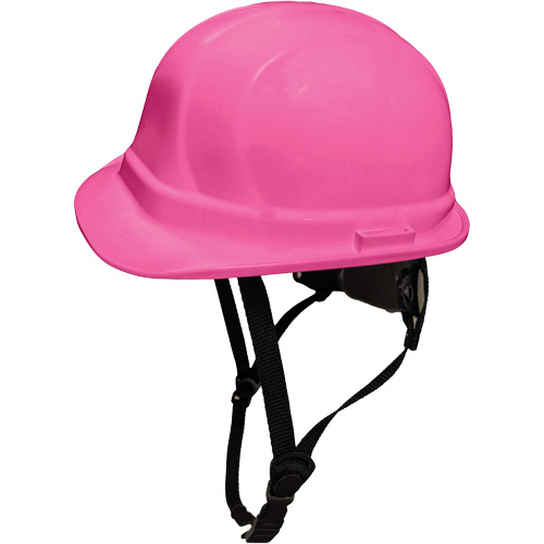 Dentec 14LIDCSCR2-PNK Casque de s&eacute;curit&eacute; de style casquette LIDGUARD avec mentonni&egrave;re, R&eacute;pond aux normes CSA type 1/CSA type 2, Suspension Rochet, Ventil&eacute;