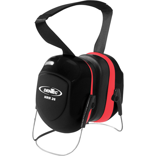 Dentec 77515BN SEALTEC 500 Series Earmuff with Stainless Steel Dual Arms, Neckband, 26 dB NRR dB