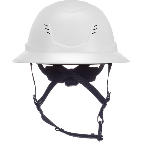 MSA 10250581 Casque de s&eacute;curit&eacute; &agrave; bord complet V-Gard H2, Suspension Rochet, Ventil&eacute;