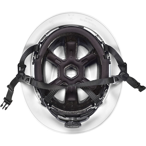 MSA 10250581 Casque de s&eacute;curit&eacute; &agrave; bord complet V-Gard H2, Suspension Rochet, Ventil&eacute;