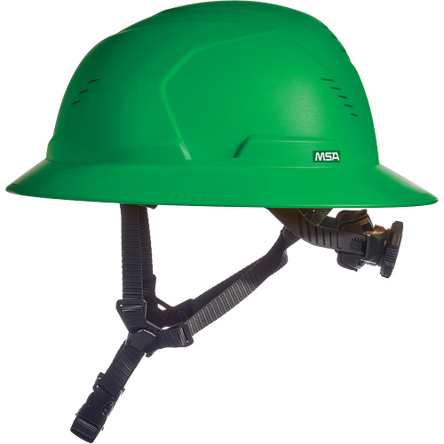 MSA 10250588 Casque de s&eacute;curit&eacute; &agrave; bord complet V-Gard H2, Suspension Rochet, Ventil&eacute;