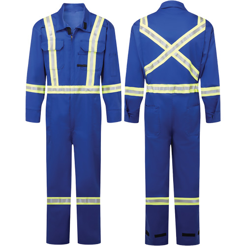 IFR Workwear ASB109-34T Combinaison de 9 oz FR Avenger, style 109, Hommes, Bleu royal, Taille 34 (Grande taille)