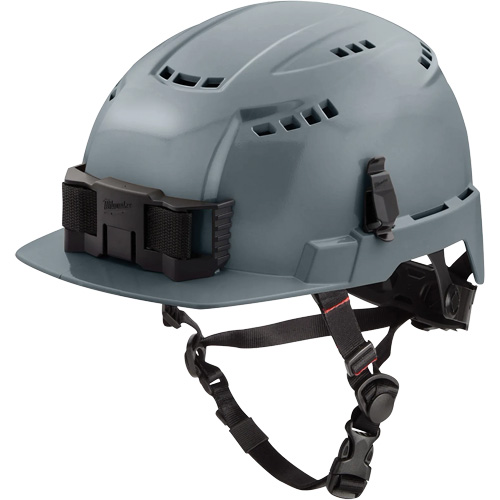 Milwaukee 48-73-1336 Casque de s&eacute;curit&eacute; &agrave; rebord avant BOLT, Suspension Rochet, Ventil&eacute;